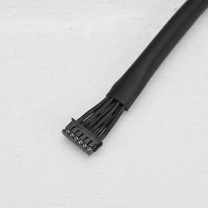 SING F LTD 2Pcs Brushless Motor Sensor Black Cable 100mm Cable Length 1.25 Terminal Double Head 6p Suitable for Mini RC Helicopter LED Light Strip RC Drift Car Model - size: 100mm
