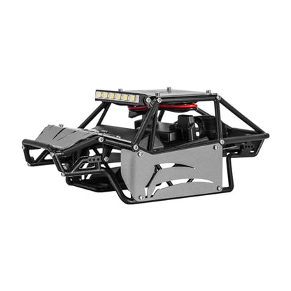 INJORA Grey Rock Buggy Body Shell for SCX24 C10 JLU Bronco Basecamp 4Runner - color: Grey