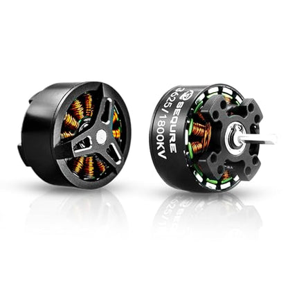3625 Brushless Motor 1800KV Outrunner Motor 2-4S Outer Rotor Brushless Motor with 3.5mm Male Banana Connector for 1/10 RC Crawler Car