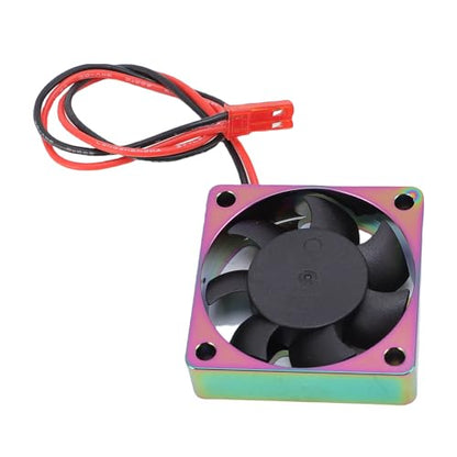 RiToEasysports RC Motor ESC Cooling Fan, Aluminum Alloy Metal 14000RPM 4010 Heatsink Cooling Fan with Strong Structure, for RC Car Motor and ESC Control Replacement