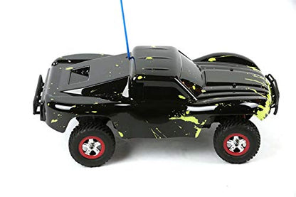 SummitLink Compatible Custom Body Muddy Green Over Black Replacement for 1/16 Scale RC Car or Truck (Truck not Included) SSMN-BG-02