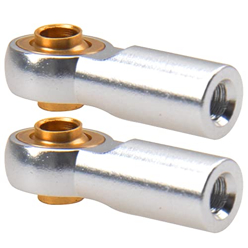 12Pack Vgoohobby Aluminum M3 Tie Rod End Link Rod Ball Head Joint CW Holder 20mm Compatible with Tamiya Axial Redcat HPI Traxxas HSP 1/10 RC Truck Crawler Car (Silver) - color: Silver