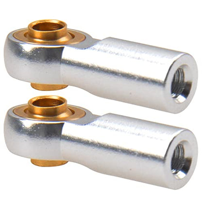 12Pack Vgoohobby Aluminum M3 Tie Rod End Link Rod Ball Head Joint CW Holder 20mm Compatible with Tamiya Axial Redcat HPI Traxxas HSP 1/10 RC Truck Crawler Car (Silver) - color: Silver