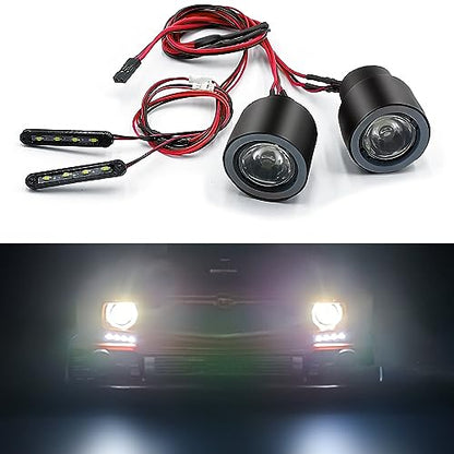 RC LED Light Kit Headlight Taillights Side Light | For 1/7 Felony 6S RC Car, Upgrades Accessories