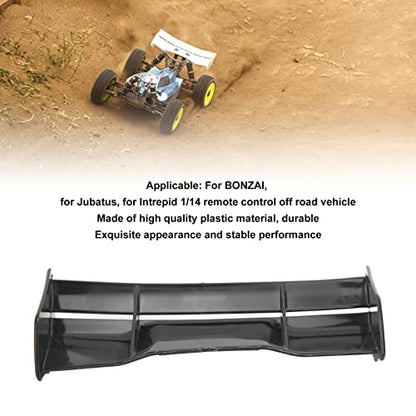 RC Off Road Vehicle Rear Wing, RC Car Tail Spoiler Objection Reducing Rear Wing Tail Replacement RC Wing Body Spoiler for 1/16 RC Off Road Vehicle