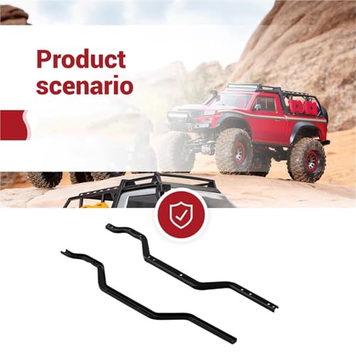 Compatible with TRX4M 1/18 RC Crawler Car Upgrade Parts Upgrade Accessories Metal Frame Girder Rail RC Car Accessories