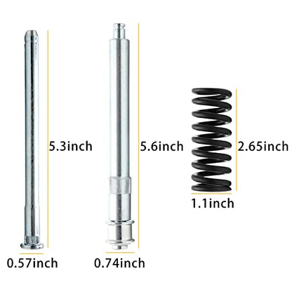 Door Hinge Roller Pin and Bushing Repair Kits with Spring Replacement Front Upper for Chevrolet C1500 Truck 1988‑1999 - size: 1500MJL