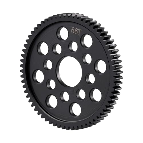 Steel High Speed Spur Gear 66T Main Gear for Tamiya All TT02 TT02B | RC Car Upgrade Parts - size: 66T