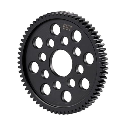 Steel High Speed Spur Gear 66T Main Gear for Tamiya All TT02 TT02B | RC Car Upgrade Parts - size: 66T