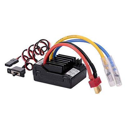 GoolRC AX-D60A 60A Waterproof Brushed ESC Electronic Speed Controller for 1/10 RC Car Off-Road Truck RC Boat 2S LiPo 6-8S NiMh Battery