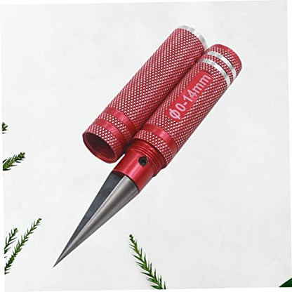 1pc Reamer Tool for Rc Aircraft Model Rosy Metal Steel Hole Opener for Car Shell Expansion and DIY Projects Lightweight Design Safety Features - color: Rosy
