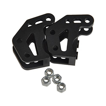 Alloy Dual Lower Shock Link Mount for 1/10 RC Crawler Axial Wraith 90018 RR10