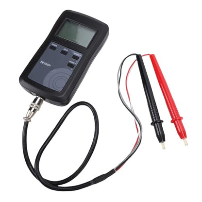Dpofirs Digital Battery Internal Resistance Tester | 4 Wire Ohm Meter for NiMH NiCD Liion LiPo LiFePO, 0.01mΩ Resolution, 200Ω Range, 0-100V DC Analyzer