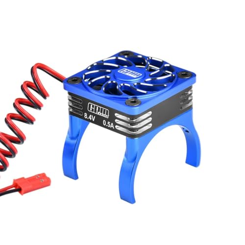 GPM 6061-T6 Alloy High Speed Cooling Fan 20000 RPM Compatible with 36Mm Motor for Mini Xrt Vxl 3S-108076-1 (Blue) - color: Blue
