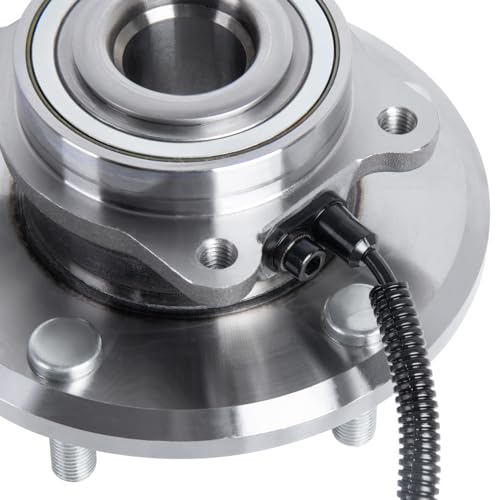 512360 Rear Wheel Bearing Hub Assembly Compatible with 08-12 Grand Caravan | 5 Lugs Rear Automotive Replacement Wheel Hub Bearing Assembly with ABS Sensor Compatible with 2008-2012 Dodge Grand Caravan - size: 512360/1PC