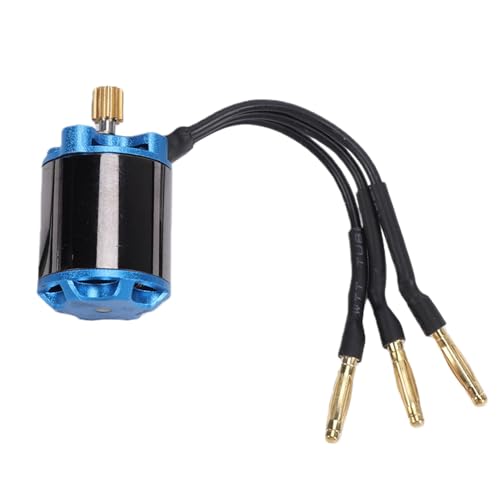RiToEasysports Brushless Motor and ESC Combo, Aluminum Alloy FOC Sensorless RC Crawler Motor Set 5000KV 25A, Low Speed Linear Control 1 30 RC Crawler Truck Drivers