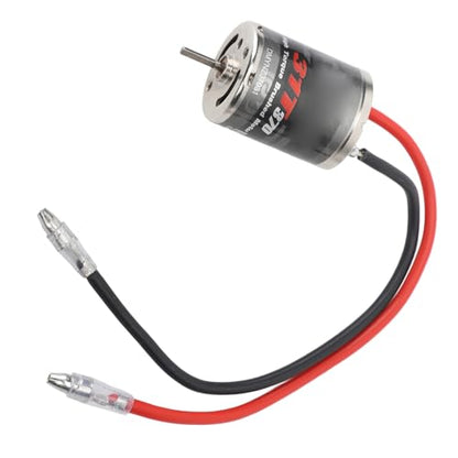 RC 370 Brushed Motor, 31T Speed High Torque Low Noise RC 370 Water Proof Universal Motor forAxialSCX24 1/18 1/24 Remote Control Car Upgrade