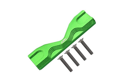 Aluminum Front Or Rear Frame Brace For Losi 1:8 LMT 4WD Solid Axle Monster Truck LOS04022 / LMT Mega Truck Brushless LOS04024 / LMT Grave Digger/Son-uva Digger LOS04021 Upgrades - 5Pc Set Green