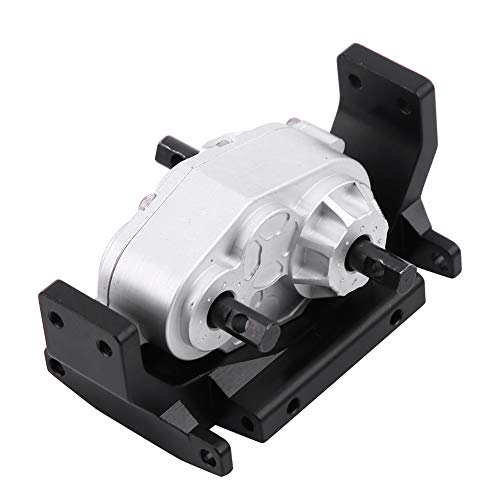 Metal Gearbox Transfer Case With Mount for SCX10 / D90 1/10 RC Crawler Car