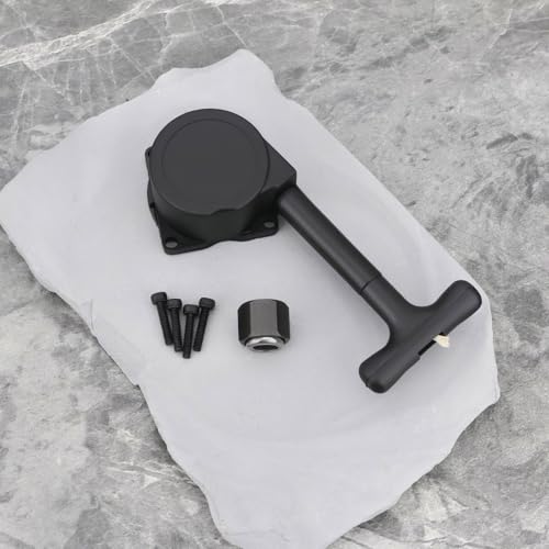 ECSiNG 1 Set of Handle Pull Starter Recoil Start Kit Compatible with Redcat HSPR020 1:10/1:8 RC Nitro Car Compatible with Vx16 18 21 OE R020 R025 Black