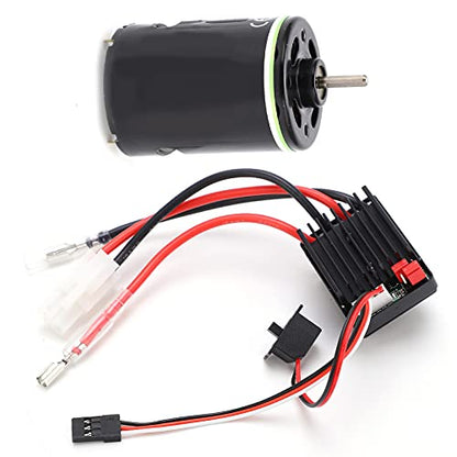 Generic 540 Brushed Motor 320A ESC Combo Set High Low Noise for RC Crawler Drift Cars Durable Long Life (45T) - size: 45T