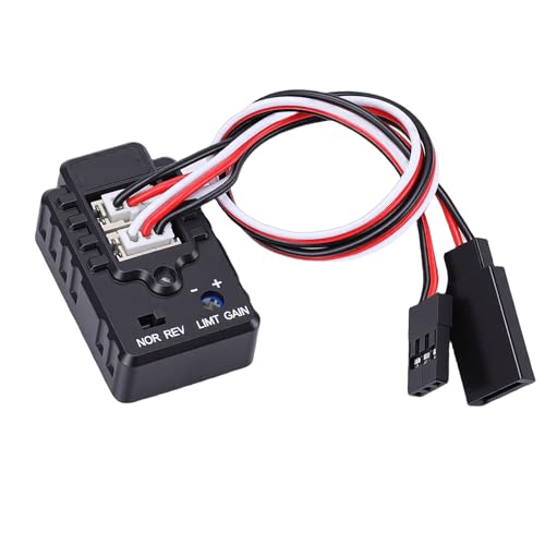 RC Car Gyroscope High Stability Module for Drift Racing Cars ABS Construction 1 Unit