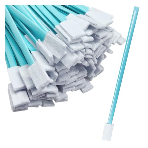 Cleaning Swab Sticks, Small Cleaning Sponge Tip for Tight Spaces, Disposable Crevice Cleaning Brush Kit, Universal Automotive Detailing Tools Accessories for SUV, Sedan, Truck (100PCS) - size: 100PCS