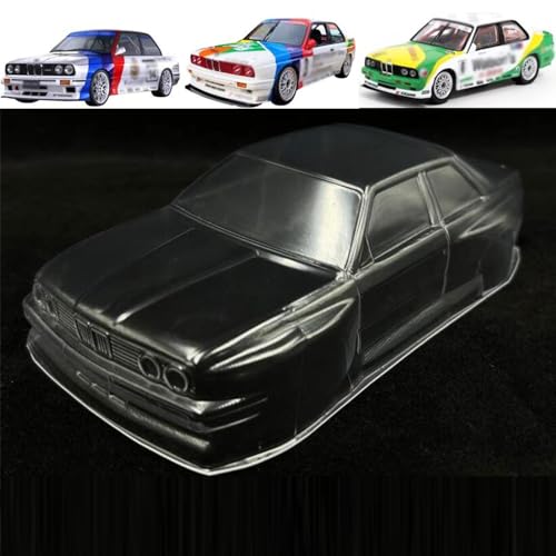 Mini-Z Lexan PC Clear Body Shell Set 98mm for 1/28 RC Car BMW E30 M3 Touring BB