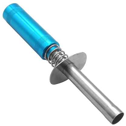 Aluminum Alloy Glow Plug Ignitor Igniter Nitro Engine Starter for RC Car Buggy Truck Plane Boat,Blue