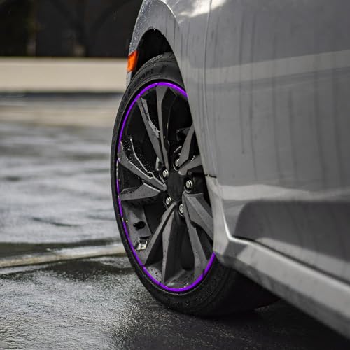 ERA Paints Purple Wheel Paint With Omni-Curing Catalyst Technology - 2K Aerosol Glossy Finish With High Temp Resistance And Extreme Durability Against Color Fade And Chemicals Like Brake Fluid - color: Purple 2K Spray Paint Only