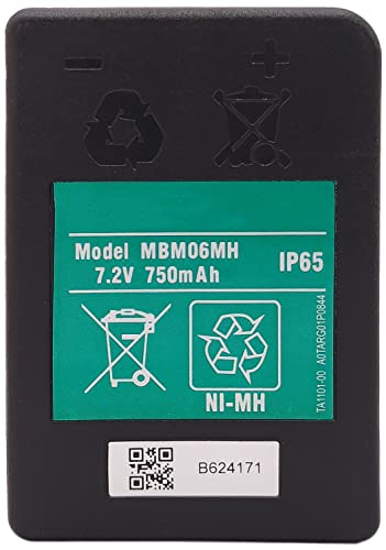 2Pcs Replacemen Batteries for for 7.2V 750mAh MBM06MH NIMH Autotek Remote Control Battery