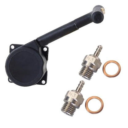 RC Pull Starter R020 & Spark Glow Plug No.3 N3 Hot 70117