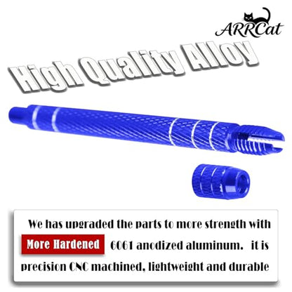 RC Screw Driver Set Tool Kit for 1/30 SCX30,1.5mm/2.0mm Phillips Screwdriver & 1.3mm Hex & T4 Plum & 6Pcs m2 Nut RC Car Repair Screwdrivers Set,for 1/30 SCX30 RC Crawler Truck Buggy,Navy Blue - color: Navy Blue - (Screw Driver Set)