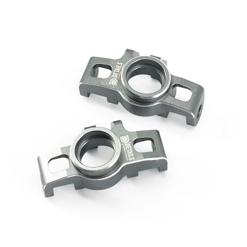 Hobby Details Aluminum Upgrade Parts Set for ARRMA Mini Kraton 4x4 1/16, Front & Rear A-Arms, Knuckle, Steering,Titanium Color (Front Knuckle) - color: Front Knuckle