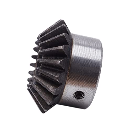 2Pcs Bevel Gear Tapered Bevel Pinion Gear Bevel Gears 2 Module 20 Teeth for Hardware Mechanical Rotation (20T 16mm Hole) - size: 20T 16mm Hole