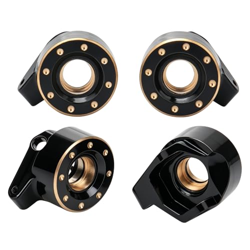 daitoku Brass Steering Knuckles Rear Hub Weights RC Axle Counterweight Upgrade Parts for 1/30 Axial SCX30 Jeep RC Crawler Car
