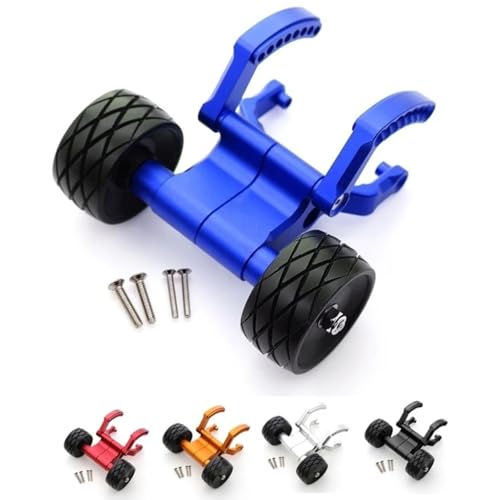 RC Car Upgrade Parts for Traxxas for E-Revo 2.0 86086-4 56087-1 for Monster Truck 1/10 Metal Wheelie Bar RC Car Upgrade Parts Modified Accessories(Blue) - size: Blue