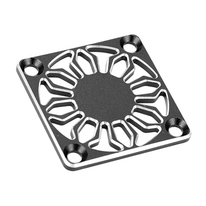VGEBY Cooling Fan Cover, Universal Aluminum Alloy Protective Heatsink Cover 30x30mm Black for RC Cars, Drones, ESC Motors, Electronics Cooling Projects