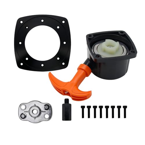 Super Easy Pull Starter for Zenoah Chongyang 23CC 26CC 29CC Rovan 23-30.5CC Engine (Yellow) - color: Orange