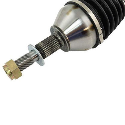 TRQ Front Driver Side CV Axle Assembly Compatible with 16-19 Ford Fusion SE 1.5L FWD 16-19 Fusion Titanium 2.0L AWD SE 2.5L FWD 2.0L 13-16 Lincoln MKZ Base - style: CSA70372
