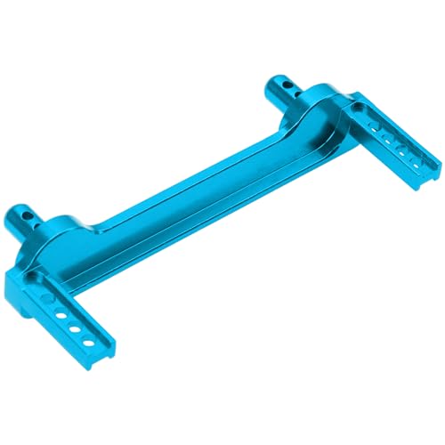 ShareGoo Metal Front & Rear Body Mounts Body Posts Compatible with Hyper Go H16BM H16DR H16 MJX 16207 16208 16209 16210 1/16 RC Car Upgrade Parts (Blue) - color: Blue