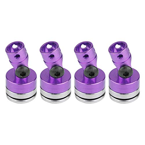 4pcs RC Magnetic Body Post, RC Car Magnetic Shell Post Model Car Invisible Body Post Mount Invisible Body Body Mount, Electric RC Car RC Car for SCX10 4WD 1:10()