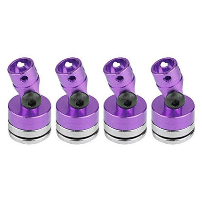 4pcs RC Magnetic Body Post, RC Car Magnetic Shell Post Model Car Invisible Body Post Mount Invisible Body Body Mount, Electric RC Car RC Car for SCX10 4WD 1:10()