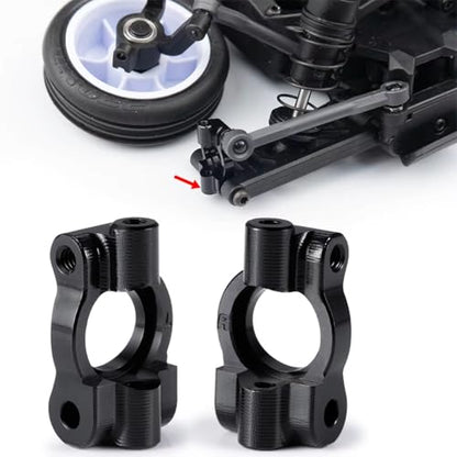 for LOSI 1/24 Micro-B 2Pcs Aluminum Alloy Caster Blocks RC for Buggy Truck Model Upgrade Modification Parts RC Car Toys Parts