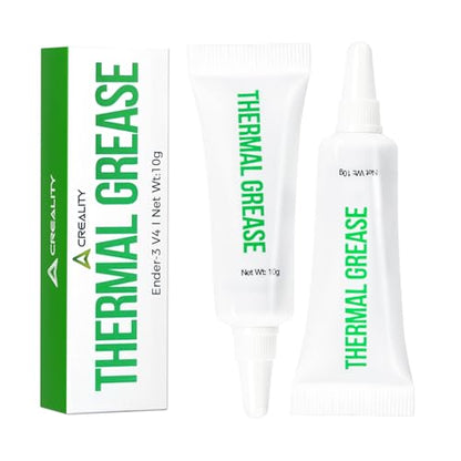 Creality Thermal Paste for Ender 3 V4-55℃~350℃ Range High Thermal Conductivity Thermal Paste for 3 Printer Hotend & Nozzle Thermal Grease for Ender 3 V4 K2/K2 Pro/K2 Plus/K2 SE/K1/K1C/K1 Max/K1 SE(2) - style: Thermal Paste HT