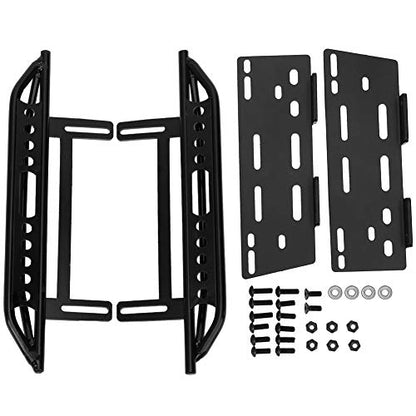 RC Metal Side Pedal, Metal Side Step Board Footboard Pedal Plate for Axial SCX10 II 90046 Crawler 1/10 RC Car