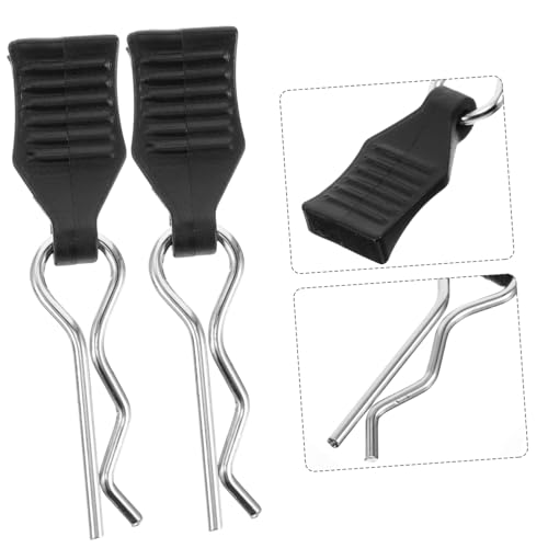 Toddmomy 20pcs Rc Car Body Clips Pull Tabs Fixing Clips Strong Fasteners for Rc Vehicle Parts Fit