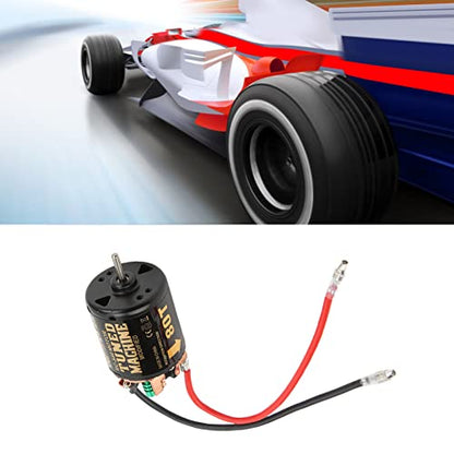 RC Brushed Motor,High Power Two Way Bearing 540 Motor,80T for 1/10 Scale RC Crawlers Rock Crawling Off Road Racing hobbyists