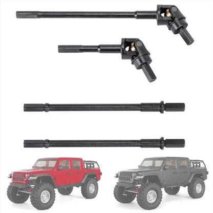 RC Models Parts For Axial For SCX10 III For AR45 Portal Axle Front And Rear Axle Shaft CVD Set For 1/10 RC Crawler Car Upgrades Parts Accessories