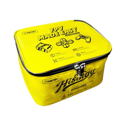 Storage Bag Compatible with all Drone Models,Travel Carry Case,Drone Accessories,Large Capacity,Reasonable Design (Yellow) - color: Yellow